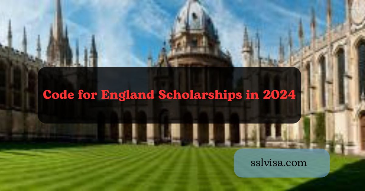 Revealing the Code for England Scholarships in 2024